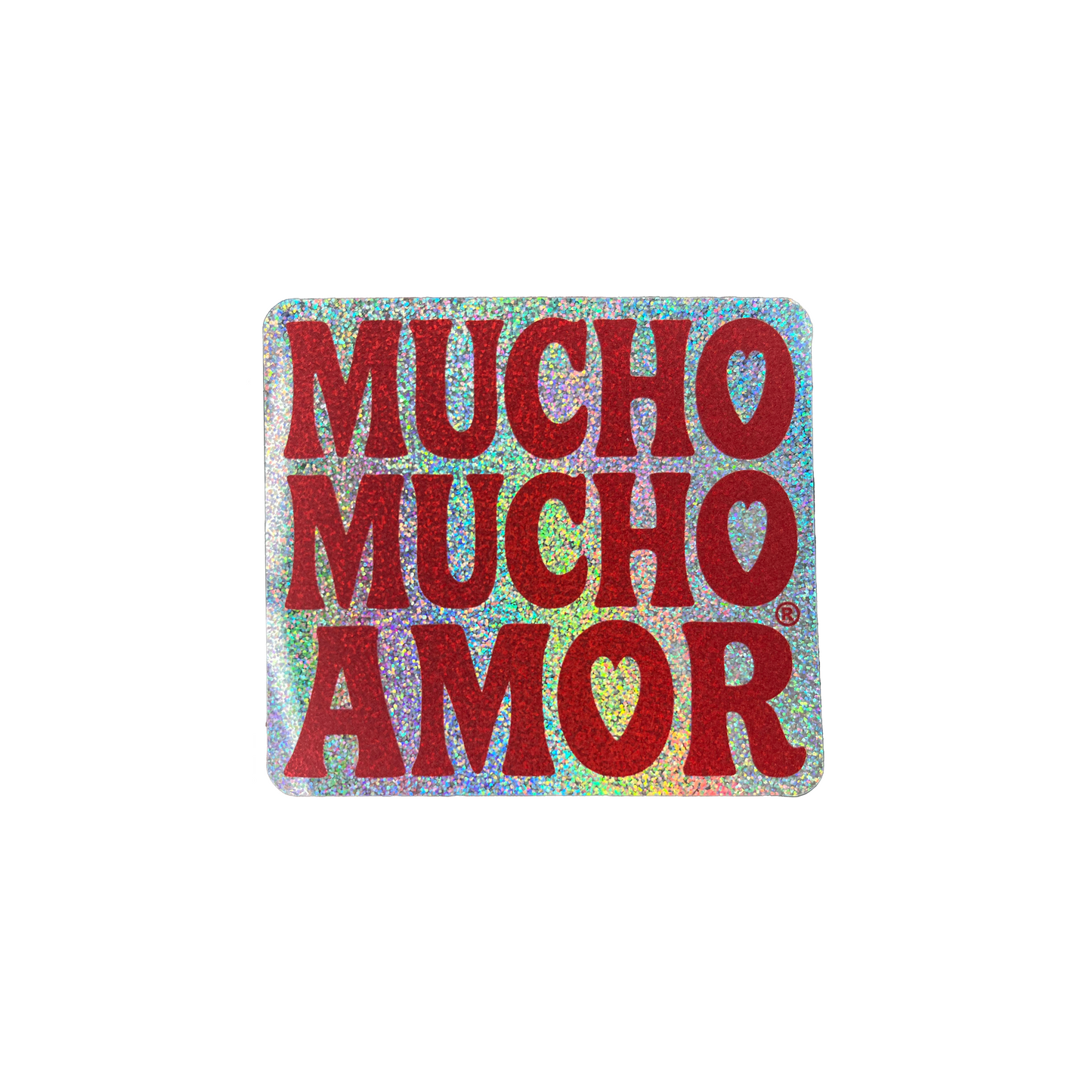 Walter Mercado Amor Glitter Sticker