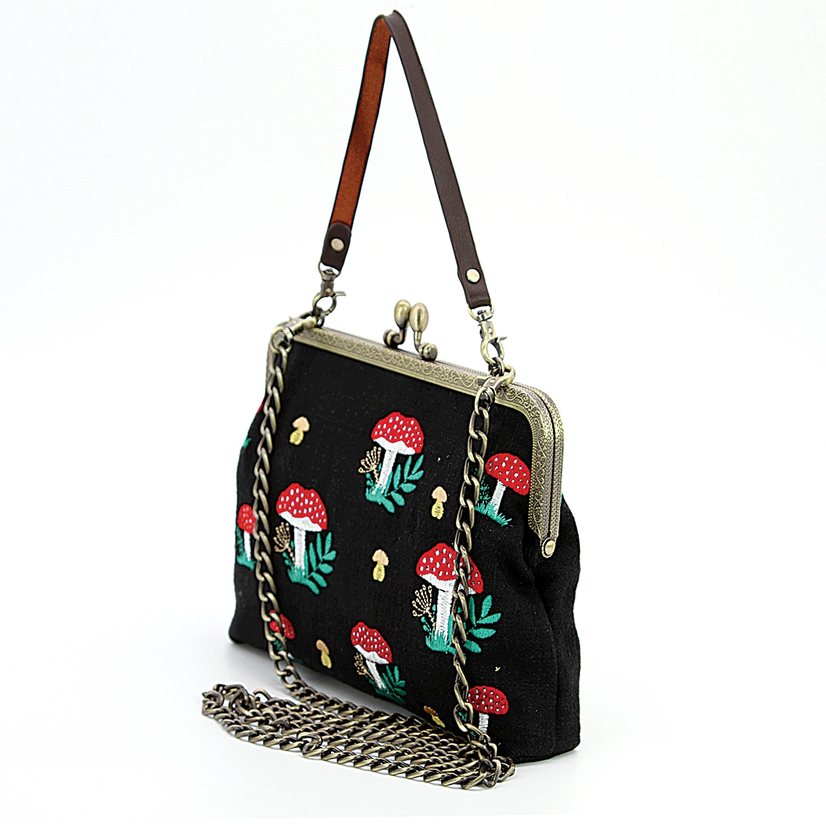 Mushroom Kisslock Purses