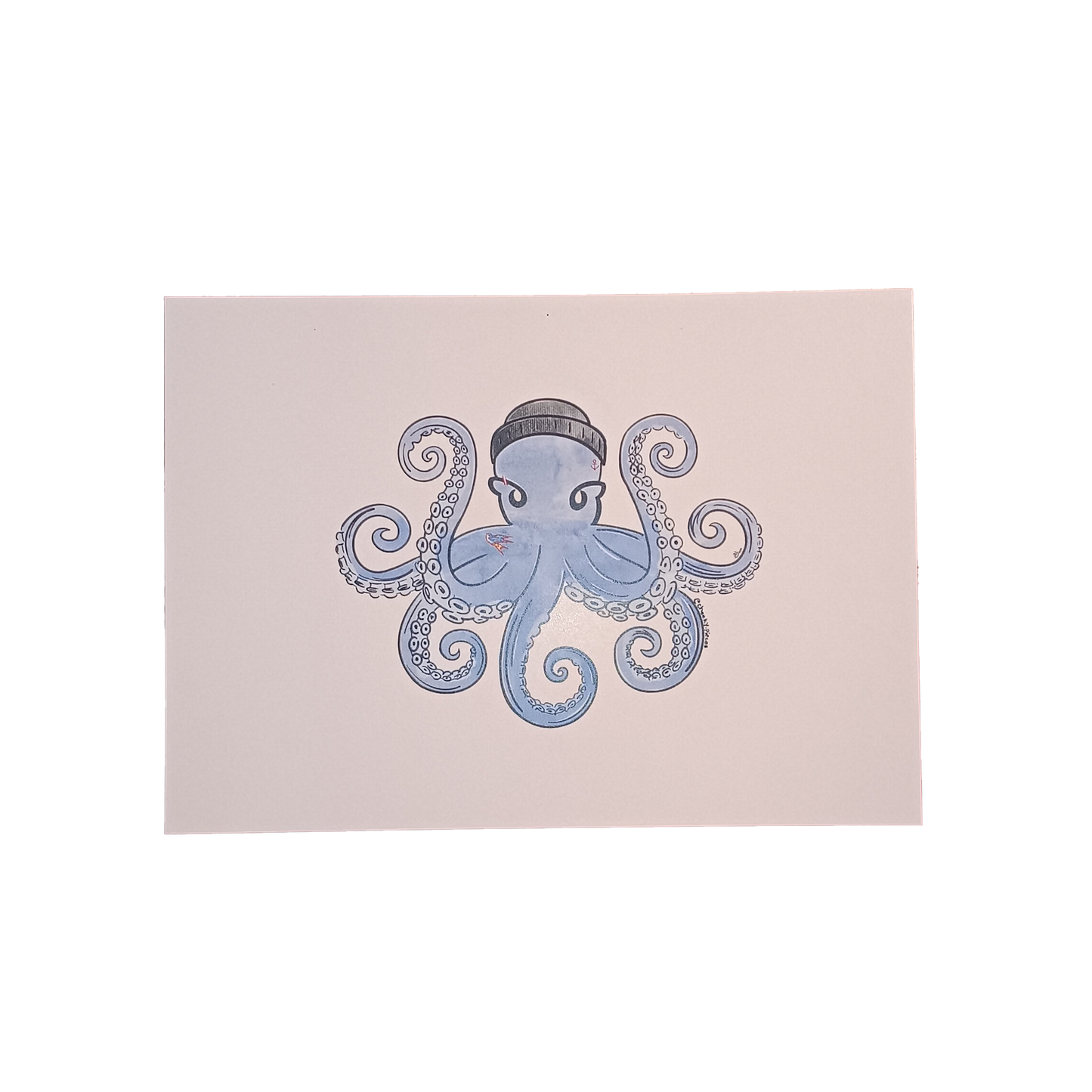 Tako the Octo Unframed Print
