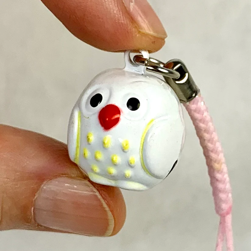 Assorted Owl Bell Keychains