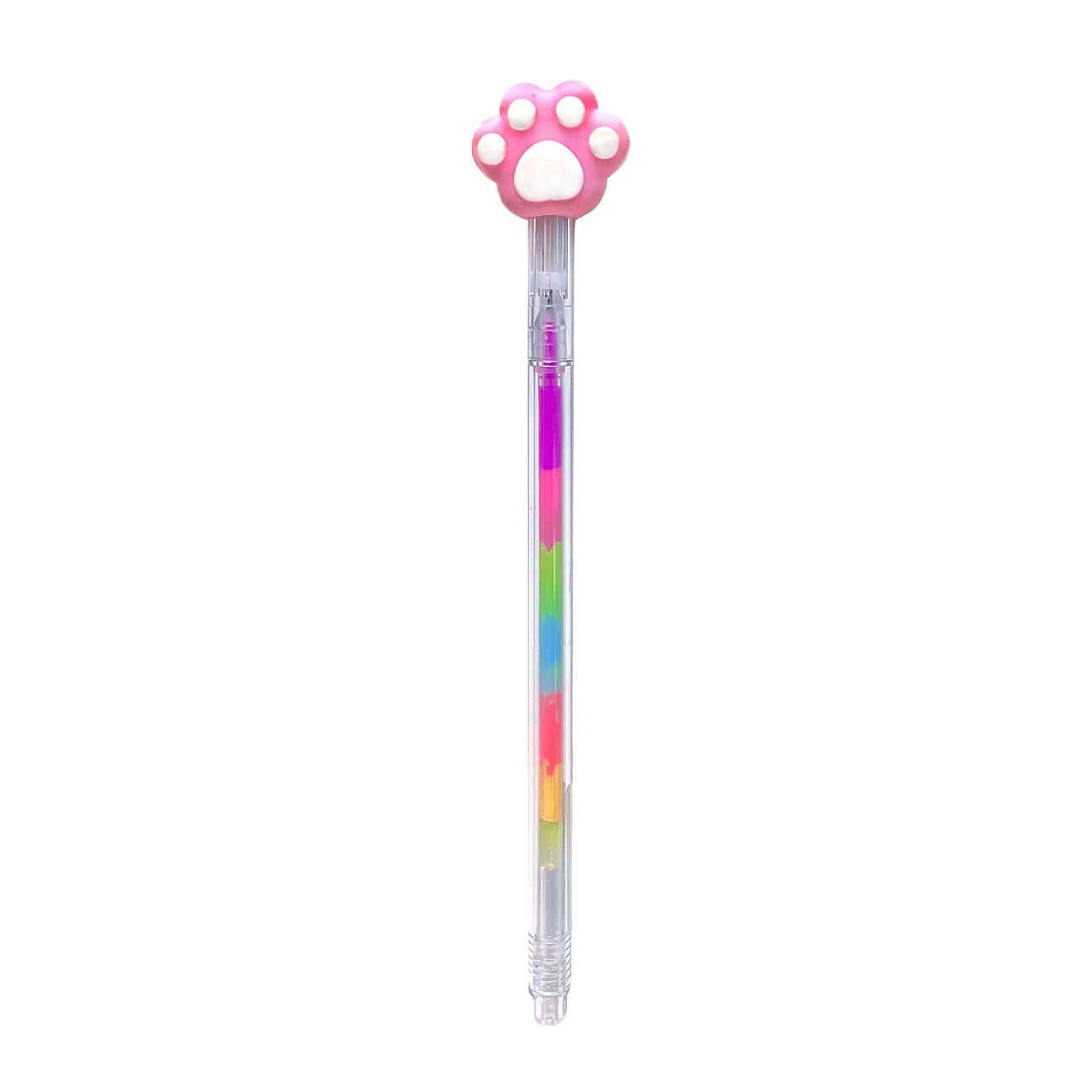 Paw Print Rainbow Gel Pen