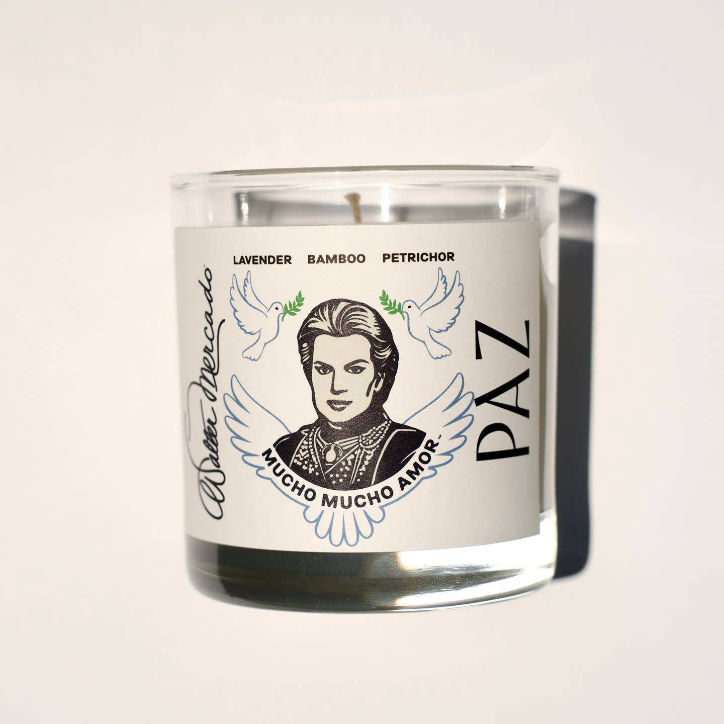 Paz Walter Mercado Candle