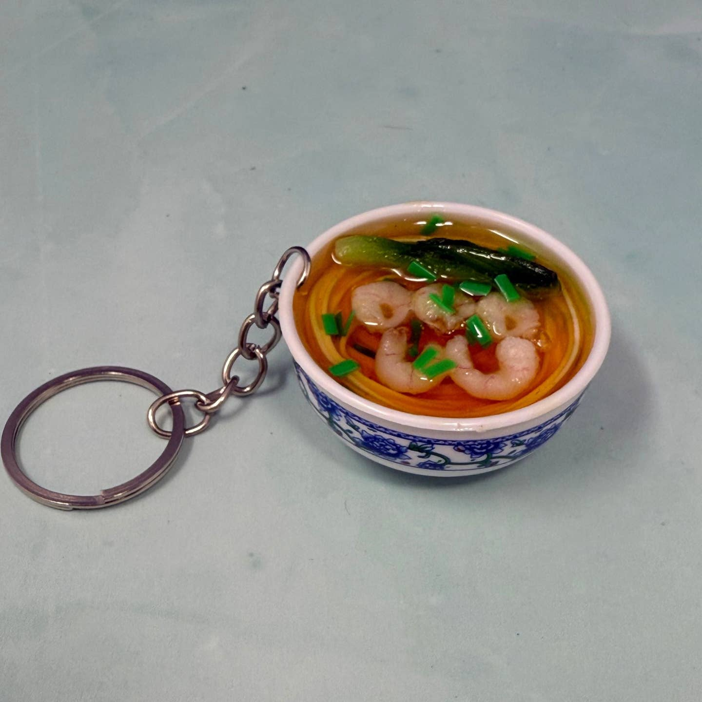 Mini Bowl of Noodles Keychain