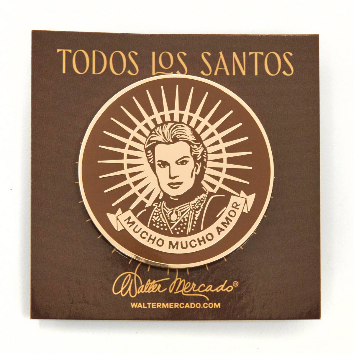 Todos Los Santos Pin Walter Mercado Enamel Pin