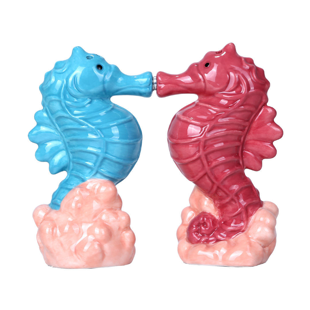 Sea Horses Salt & Pepper Shaker Set