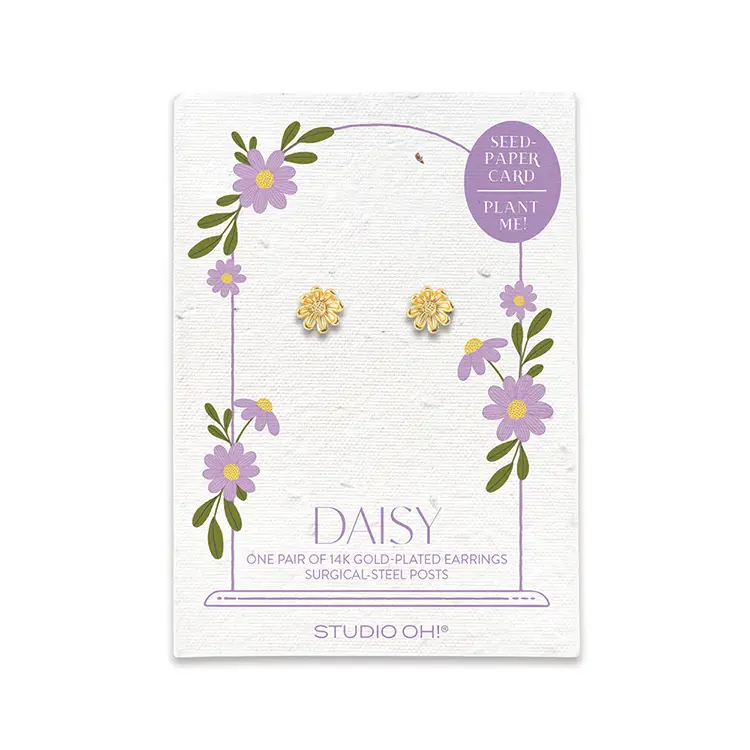 Daisy Bloom Post Earrings