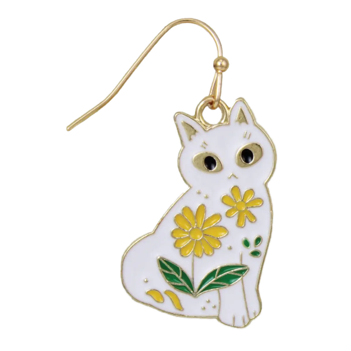 Sitting Pretty Floral Dangle Earrings