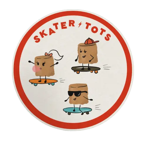 Skater Tots Sticker