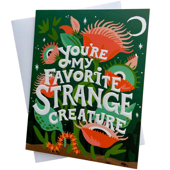 Strange Creature Card