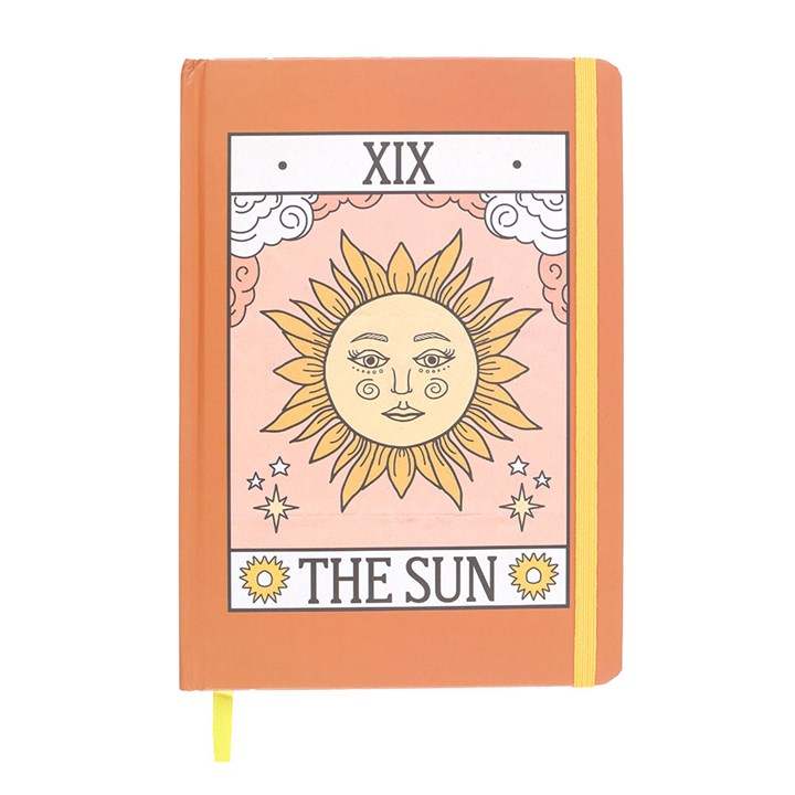 The Sun Vintage Tarot Card A5 Notebook