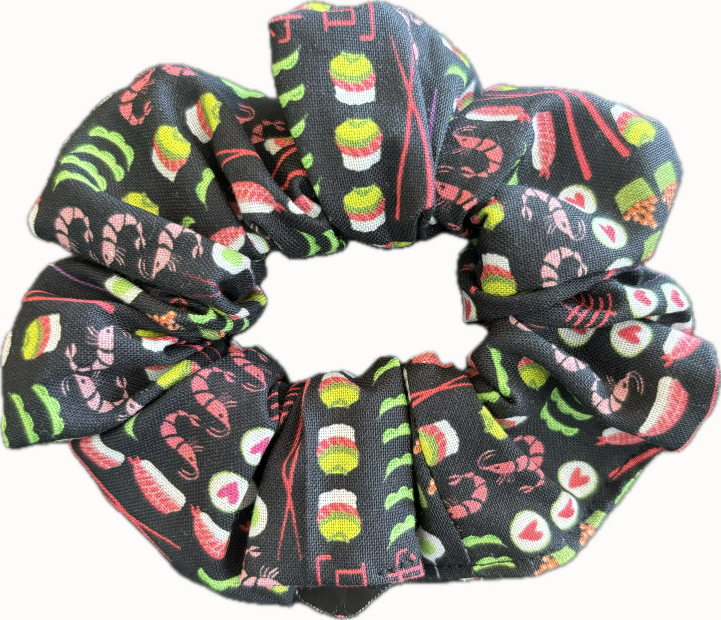 Sushi Handmade Scrunchy