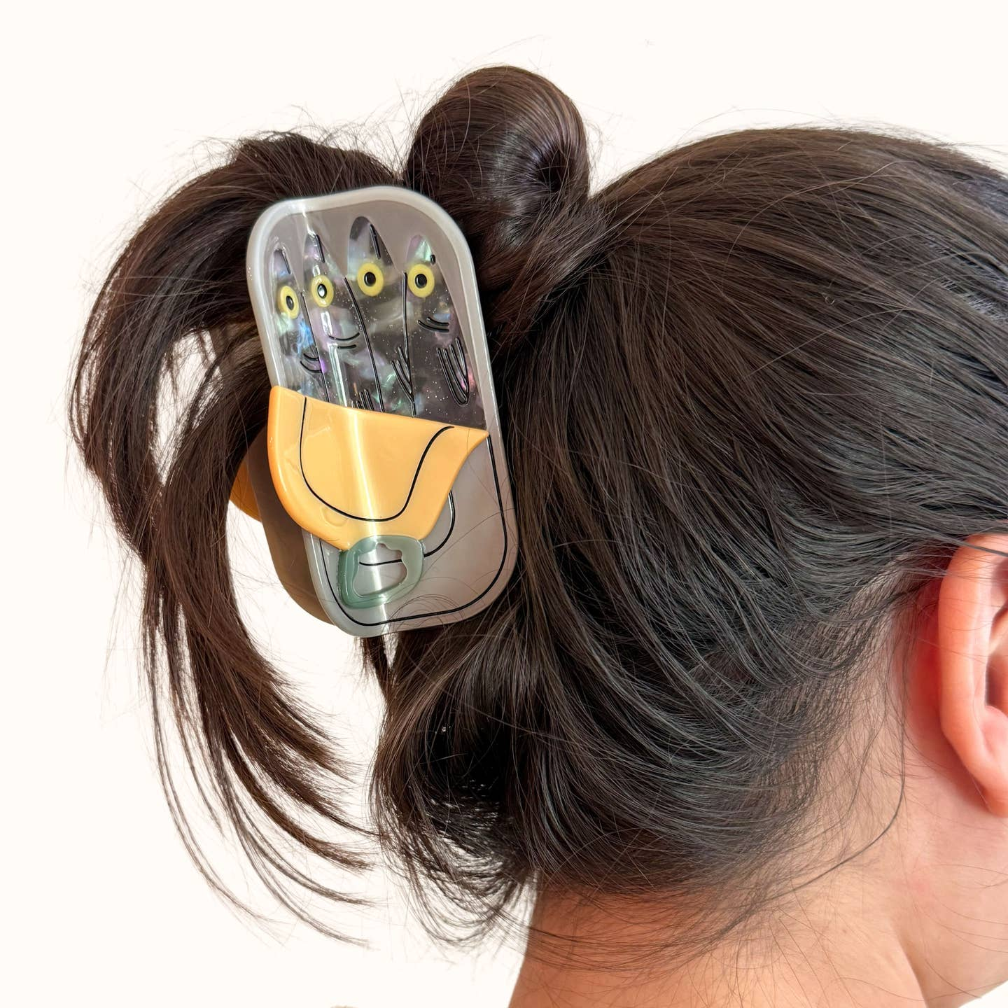 Large Tinned Fish Hair Claw Clip