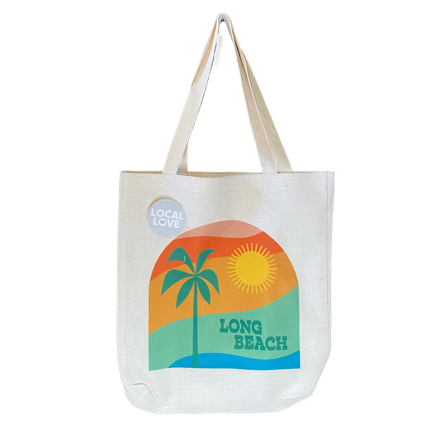 Tropical View Long Beach Tote