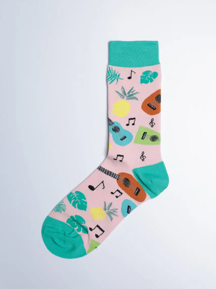 Tropical Ukulele - Women's Socks
