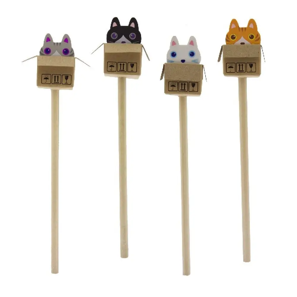 Cat in the Box Eraser & Pencil Duo
