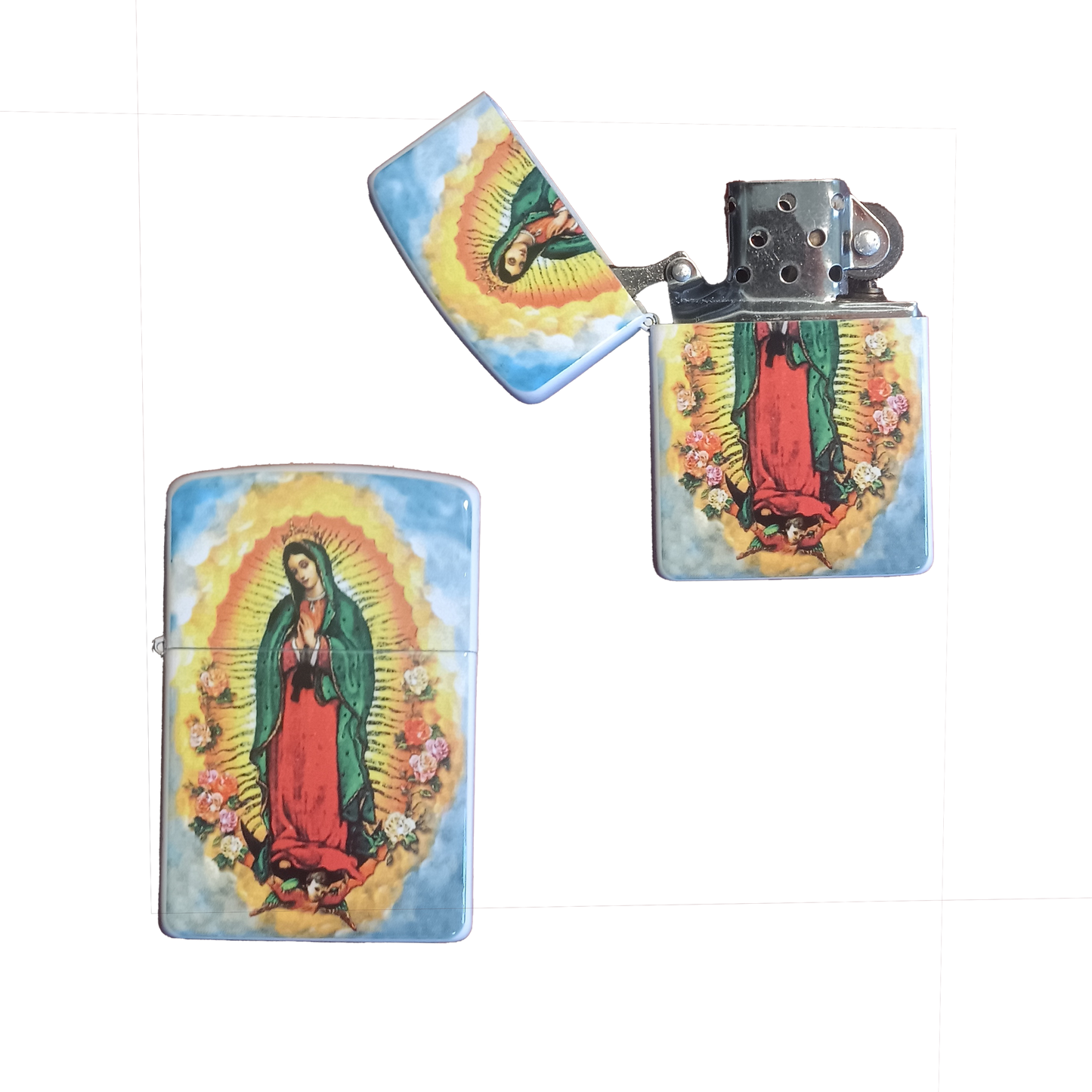 Virgin Mary Flip Lighter