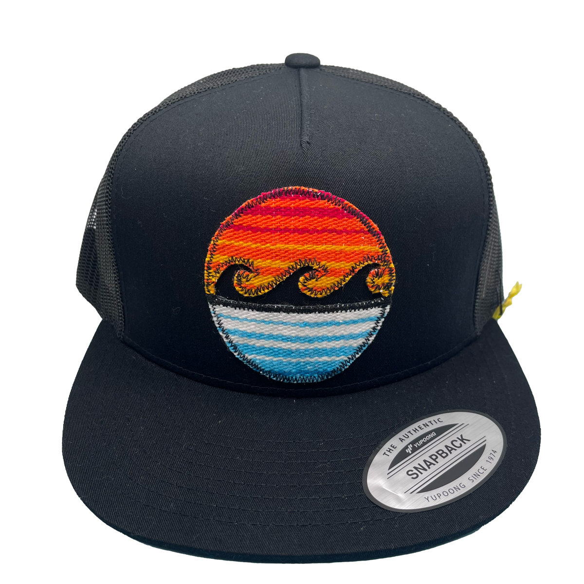 Wave Serape Flat Brim Snapback