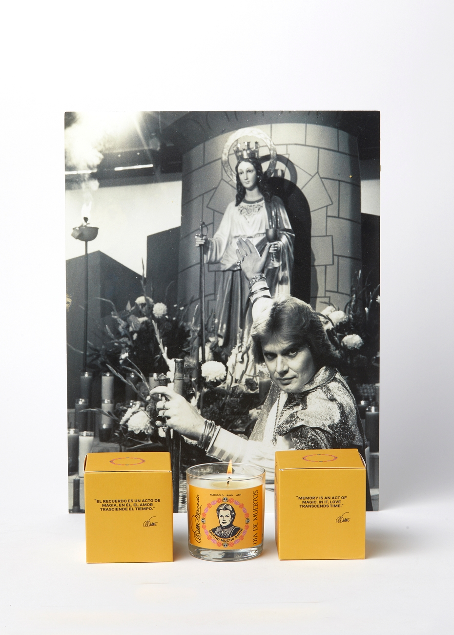 Día De Muertos Walter Mercado Candle