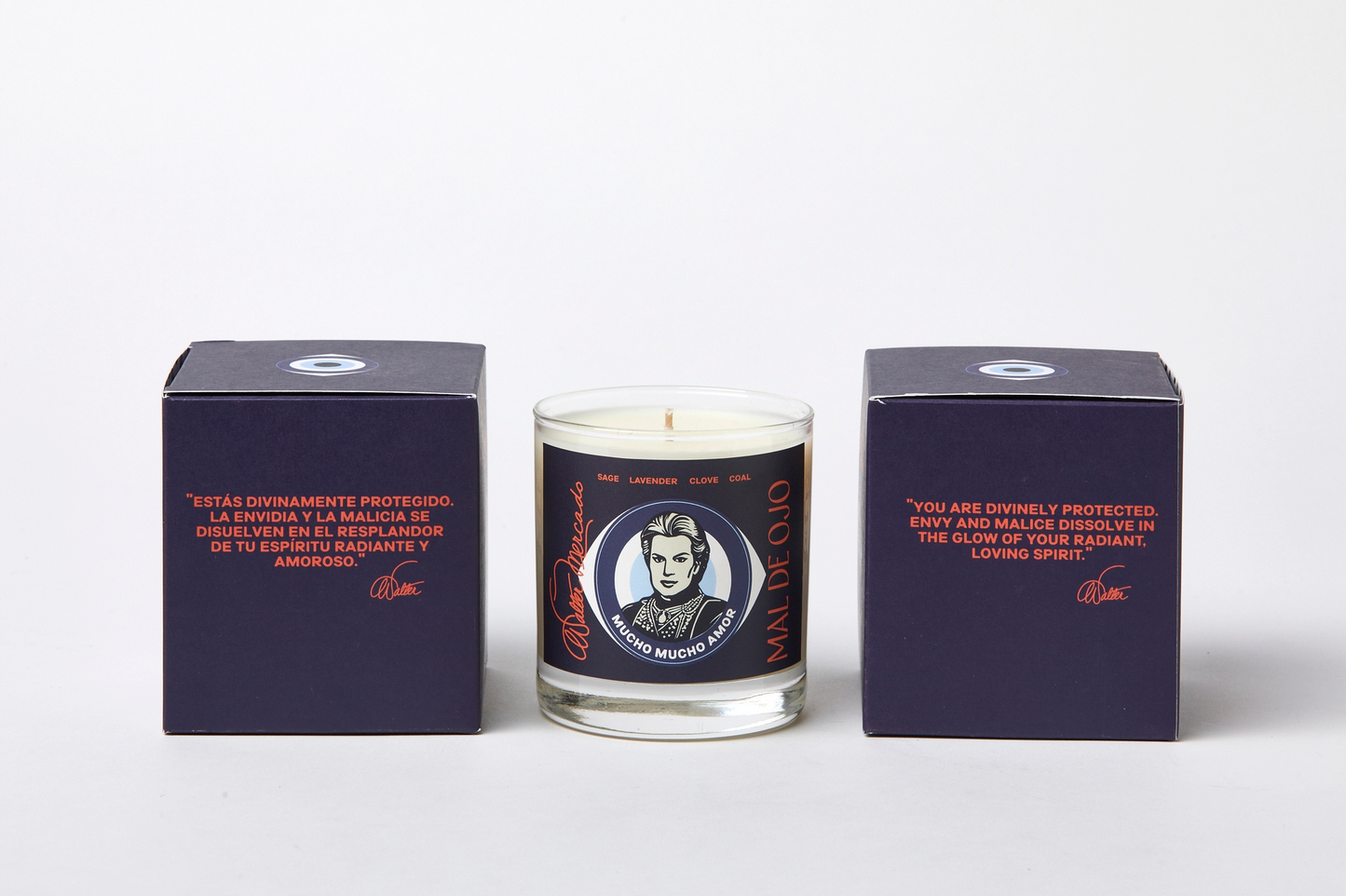 Mal De Ojo Walter Mercado Candle