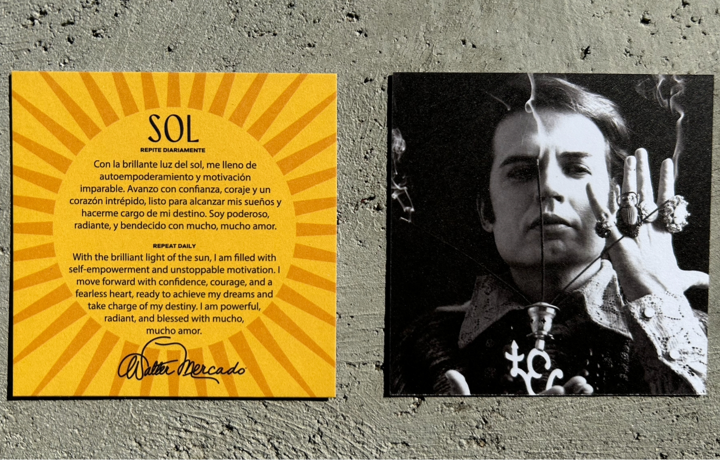 Sol Walter Mercado Candle