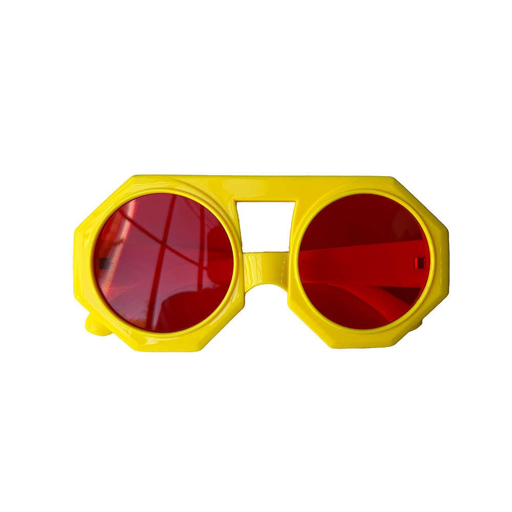 Retro Bright Geometric Cartoon Sunglasses