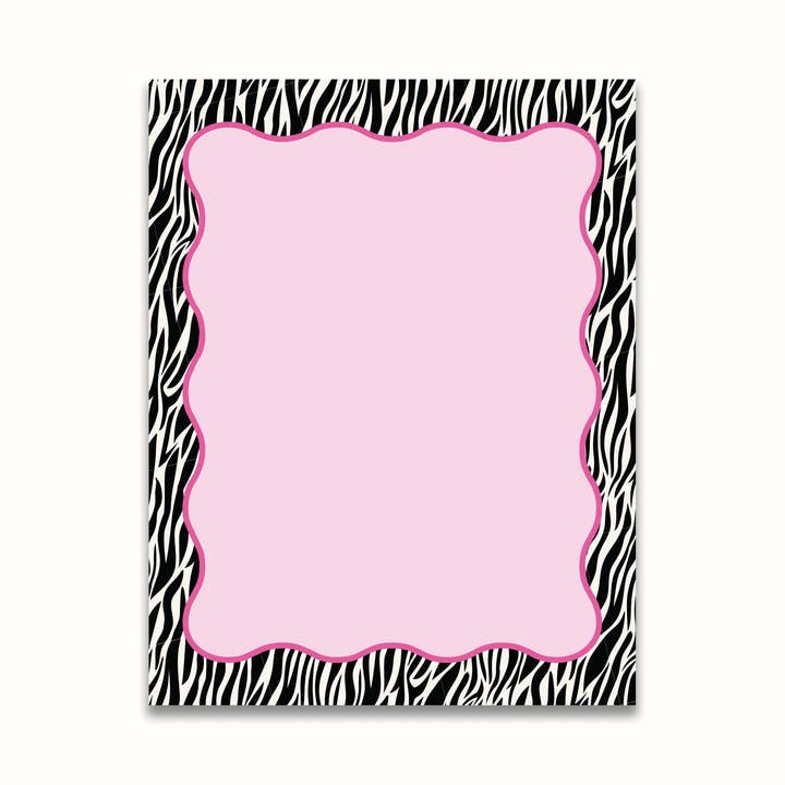 Zebra Print Mini Notepad
