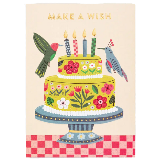 Hummingbird Cake Card