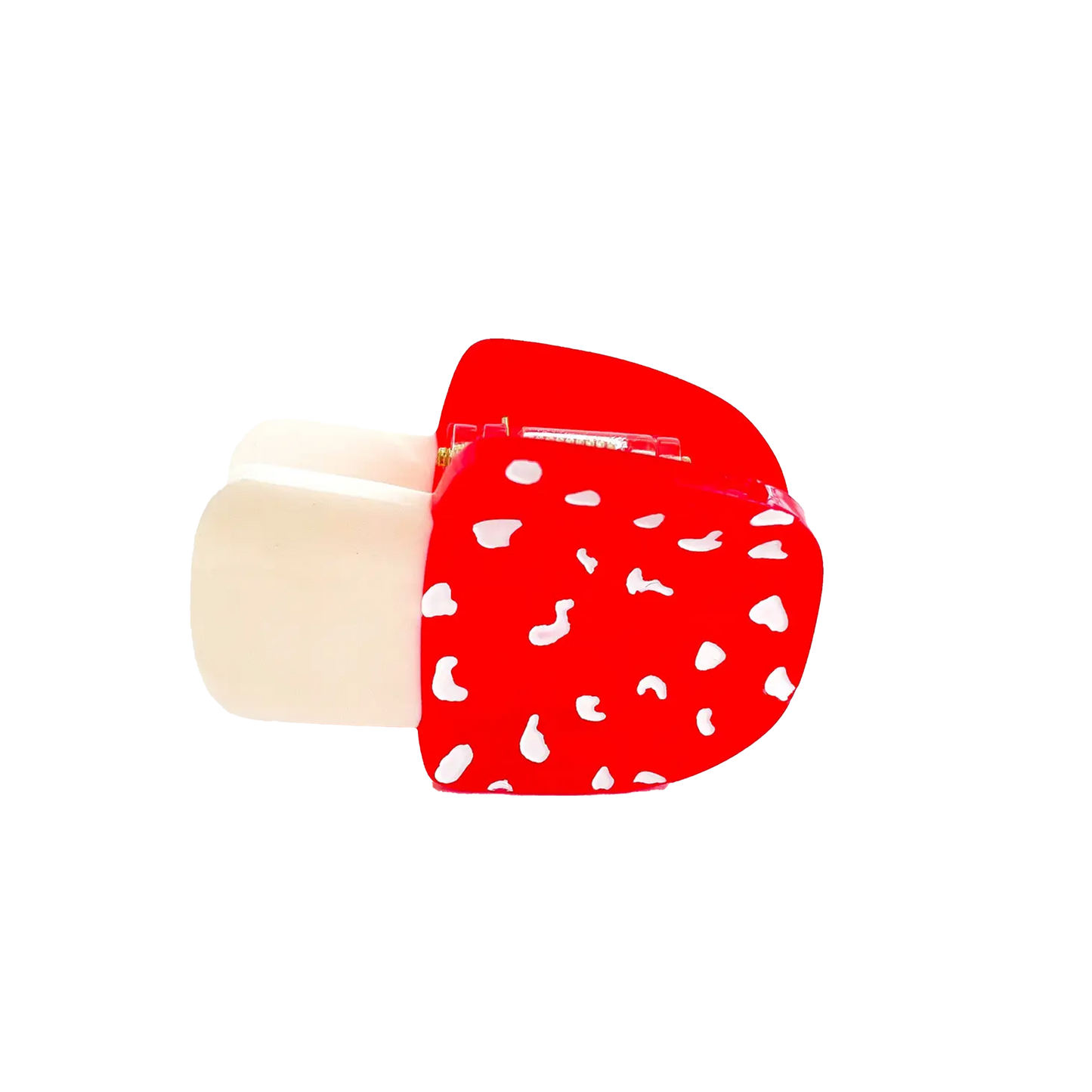 Mushroom Mini Hair Claw Clip