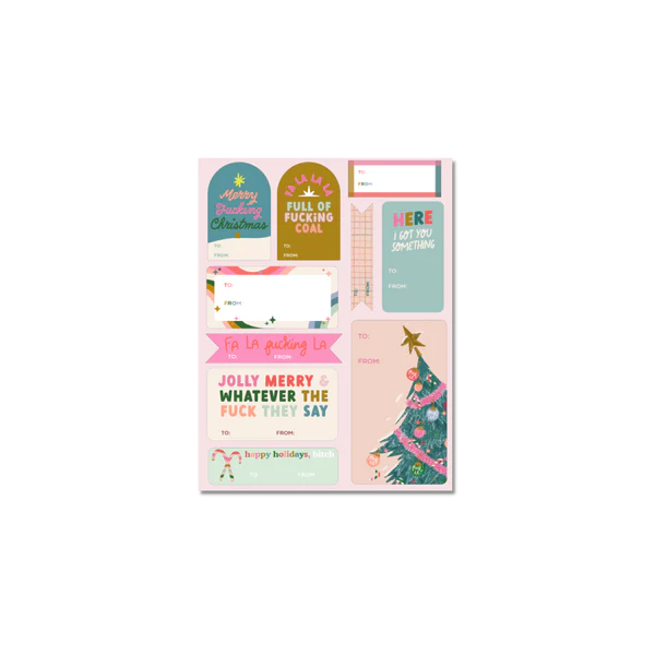 Holiday Gift Label Pack