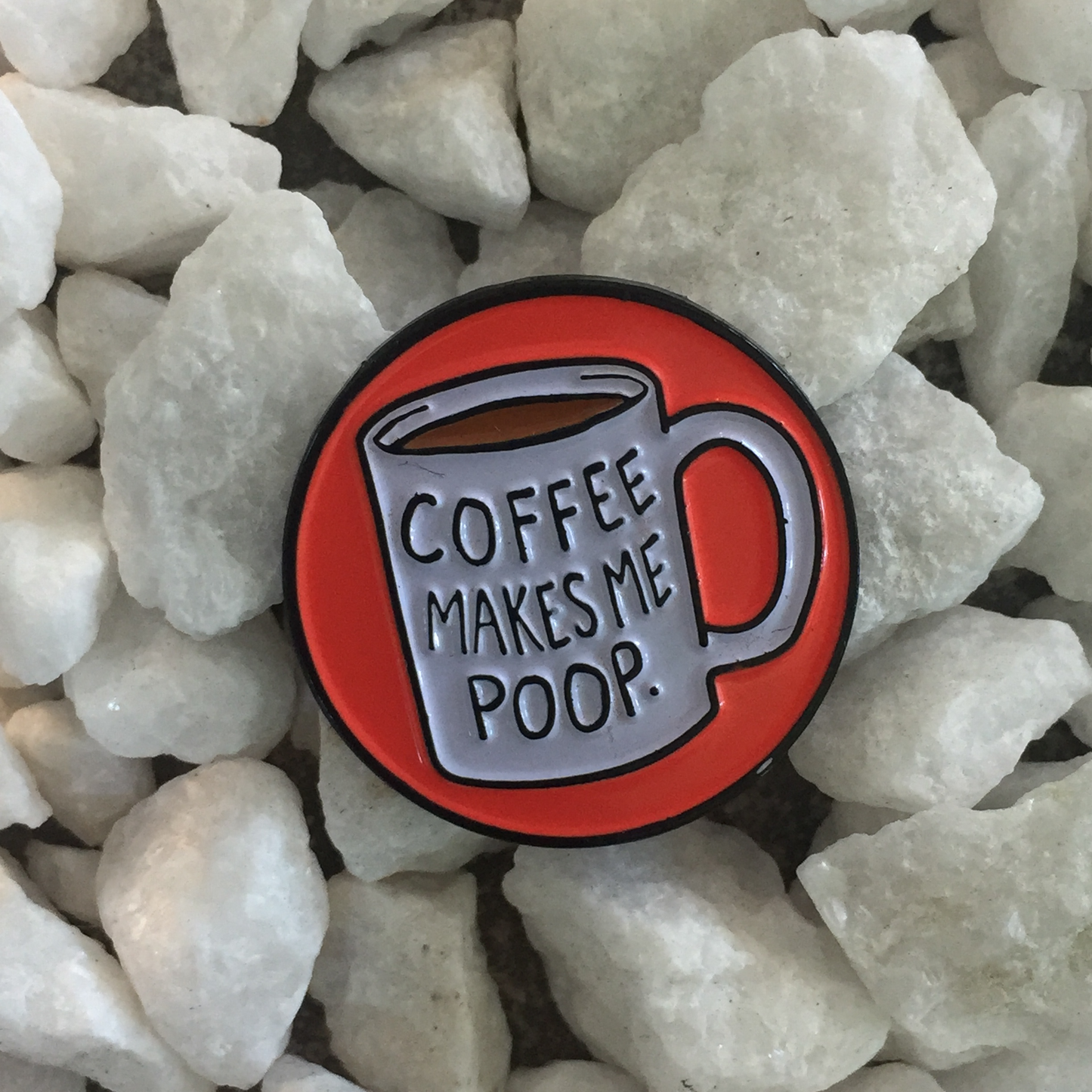 coffee makes me poop pin by Bee is for Bear