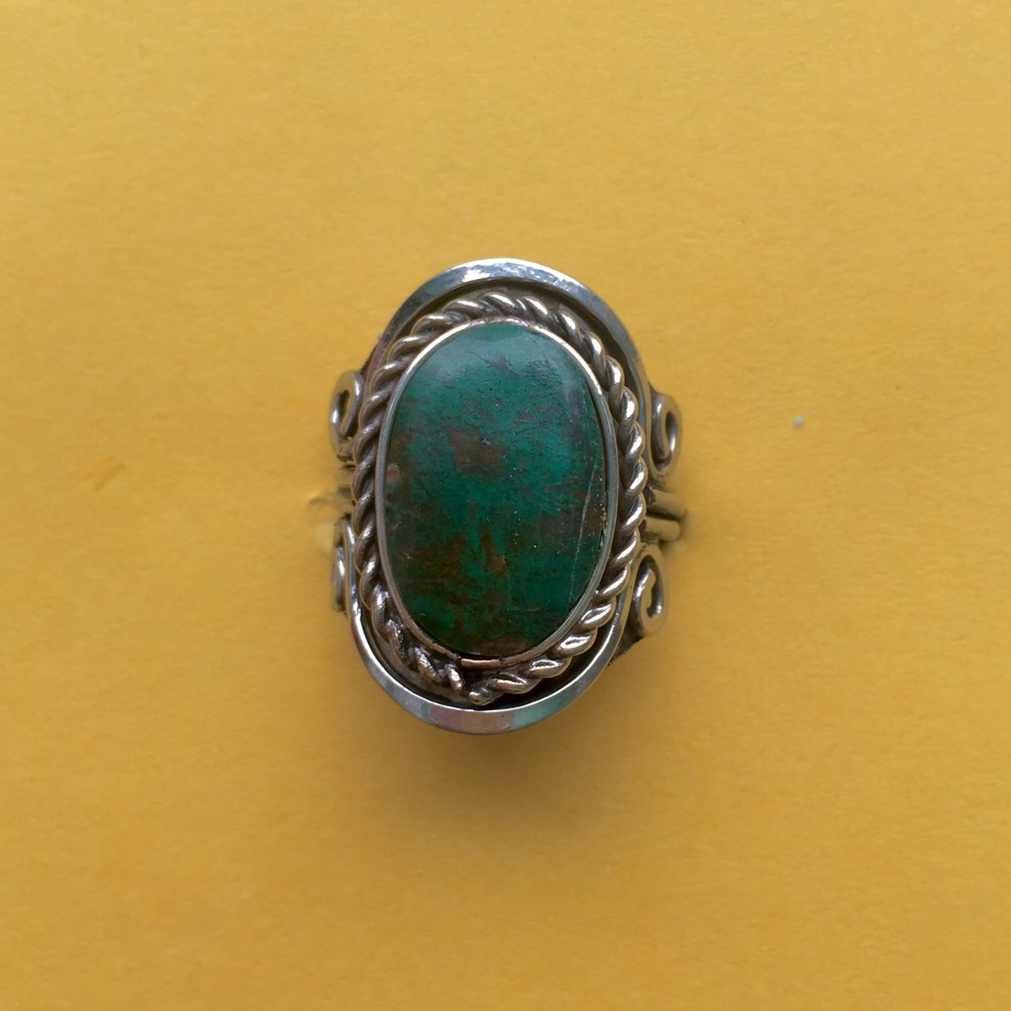 chrysacola ring