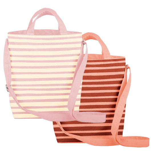 Puddle Jumper Striped Canvas Tote