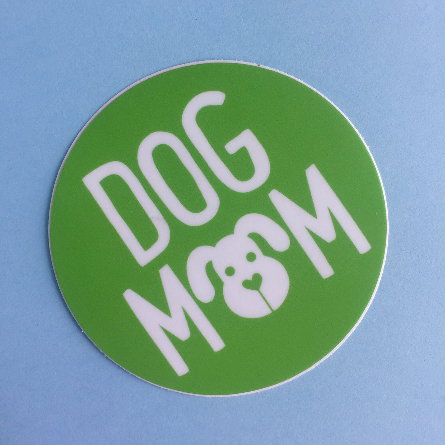 vinyl dog mom sticker