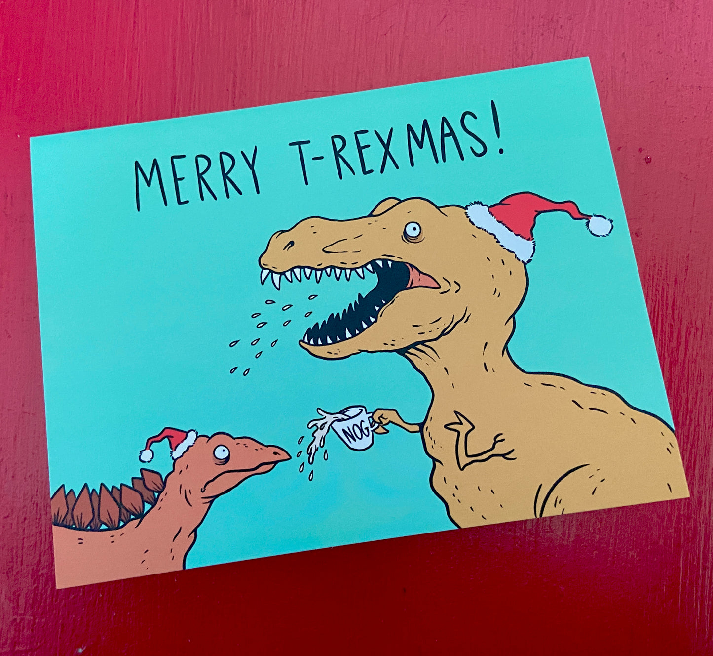 Merry T-Rexmas! Card