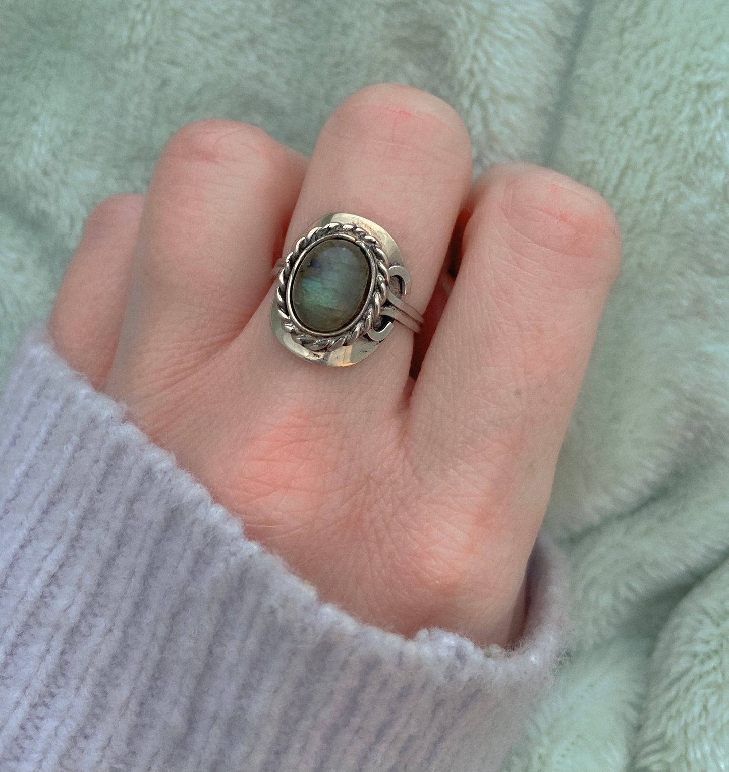 Labradorite Ring