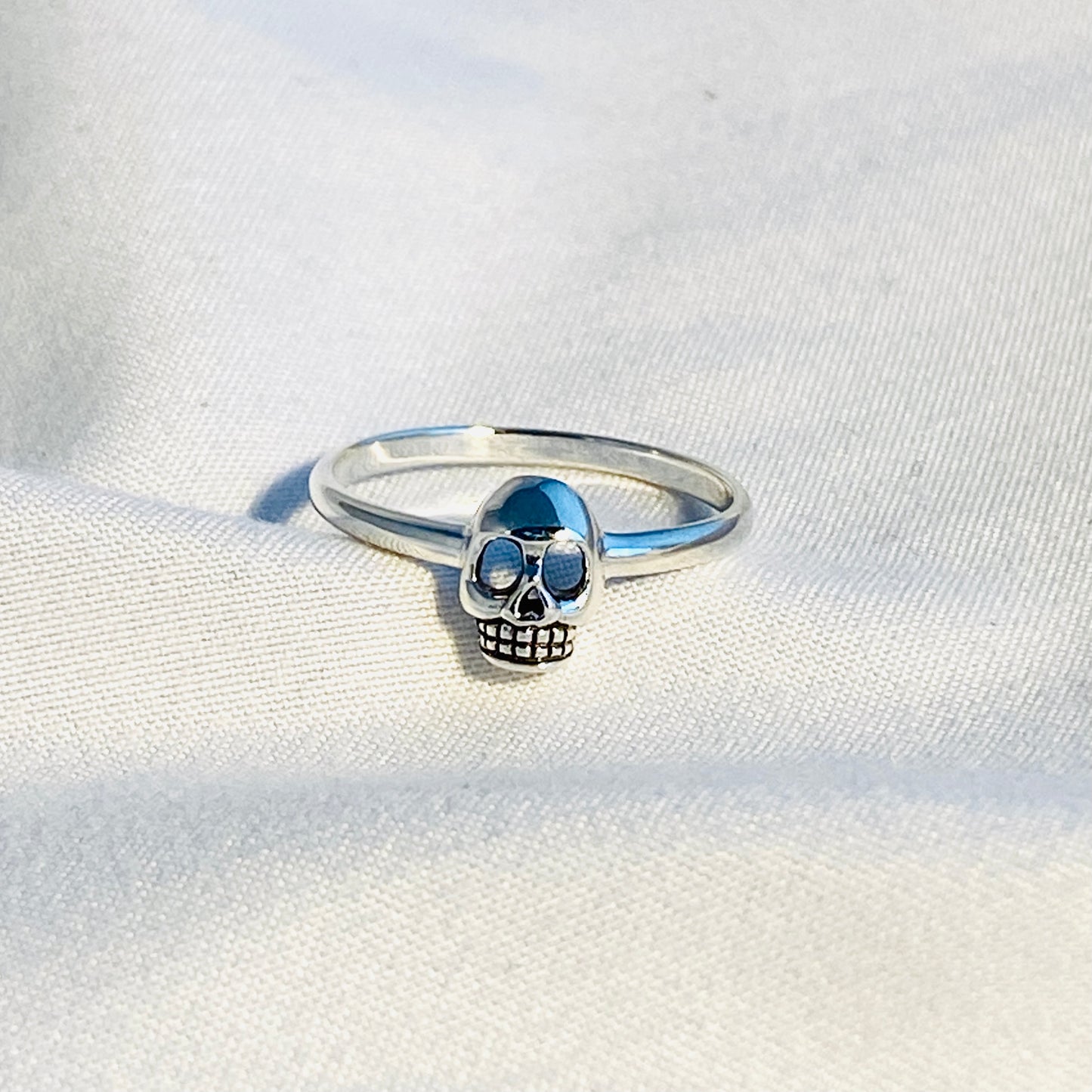Sterling Silver Skull Ring