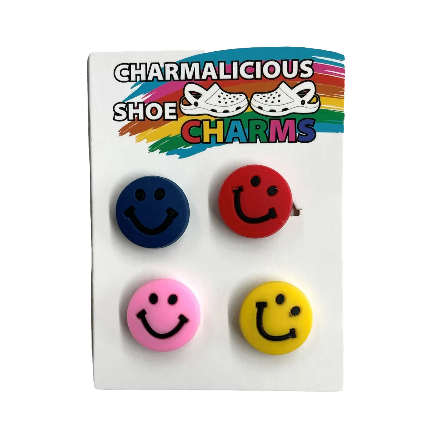 Smiley Face Shoe Charms
