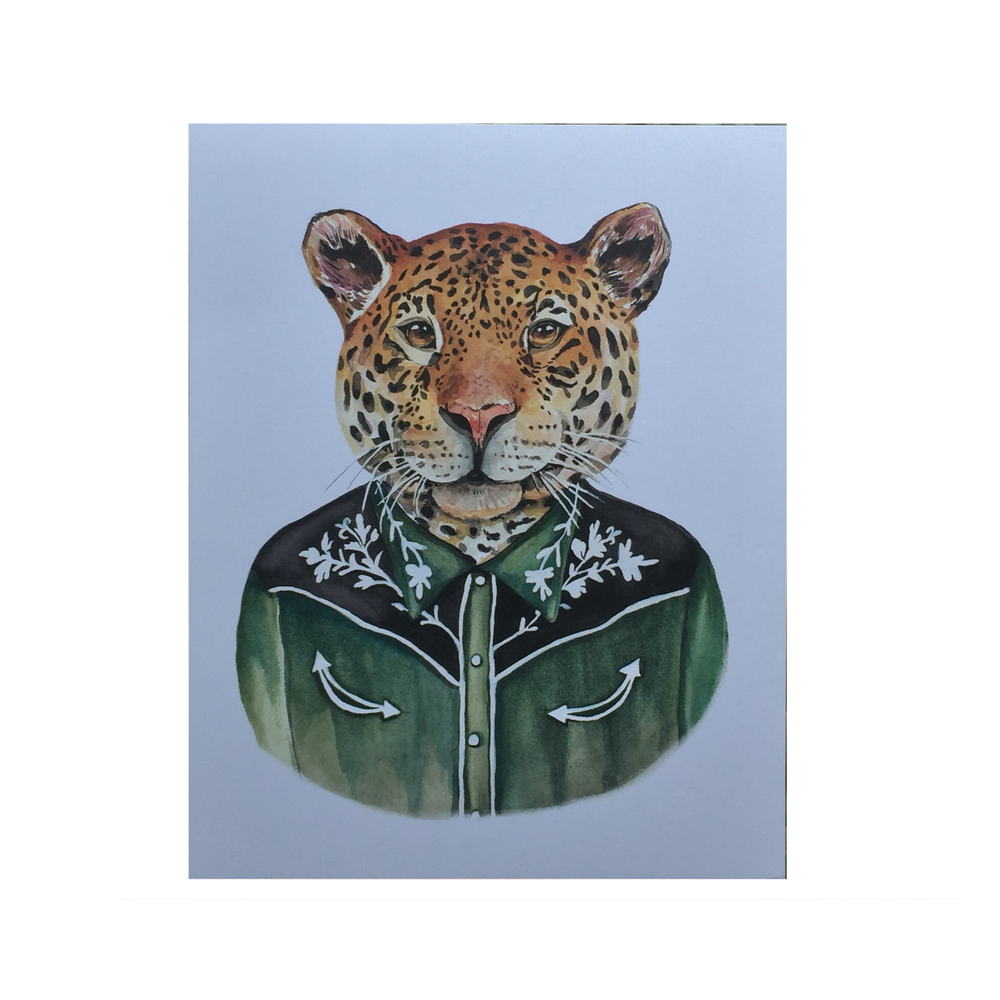 Cowboy Leopard Print