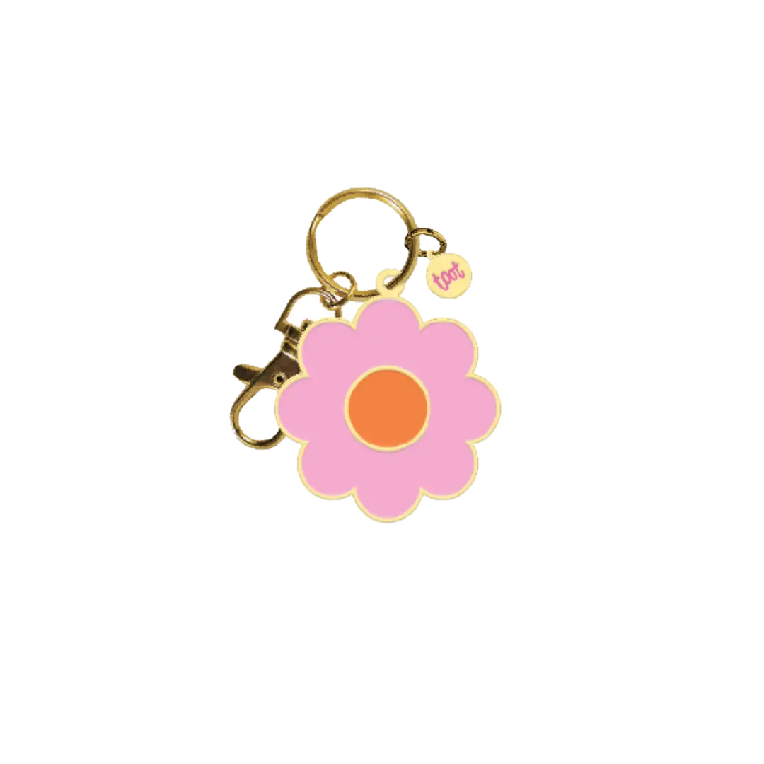 Flower Key Charm