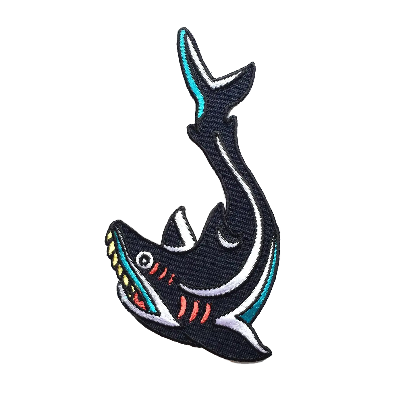 Shark Tattoo Embroidered Patch