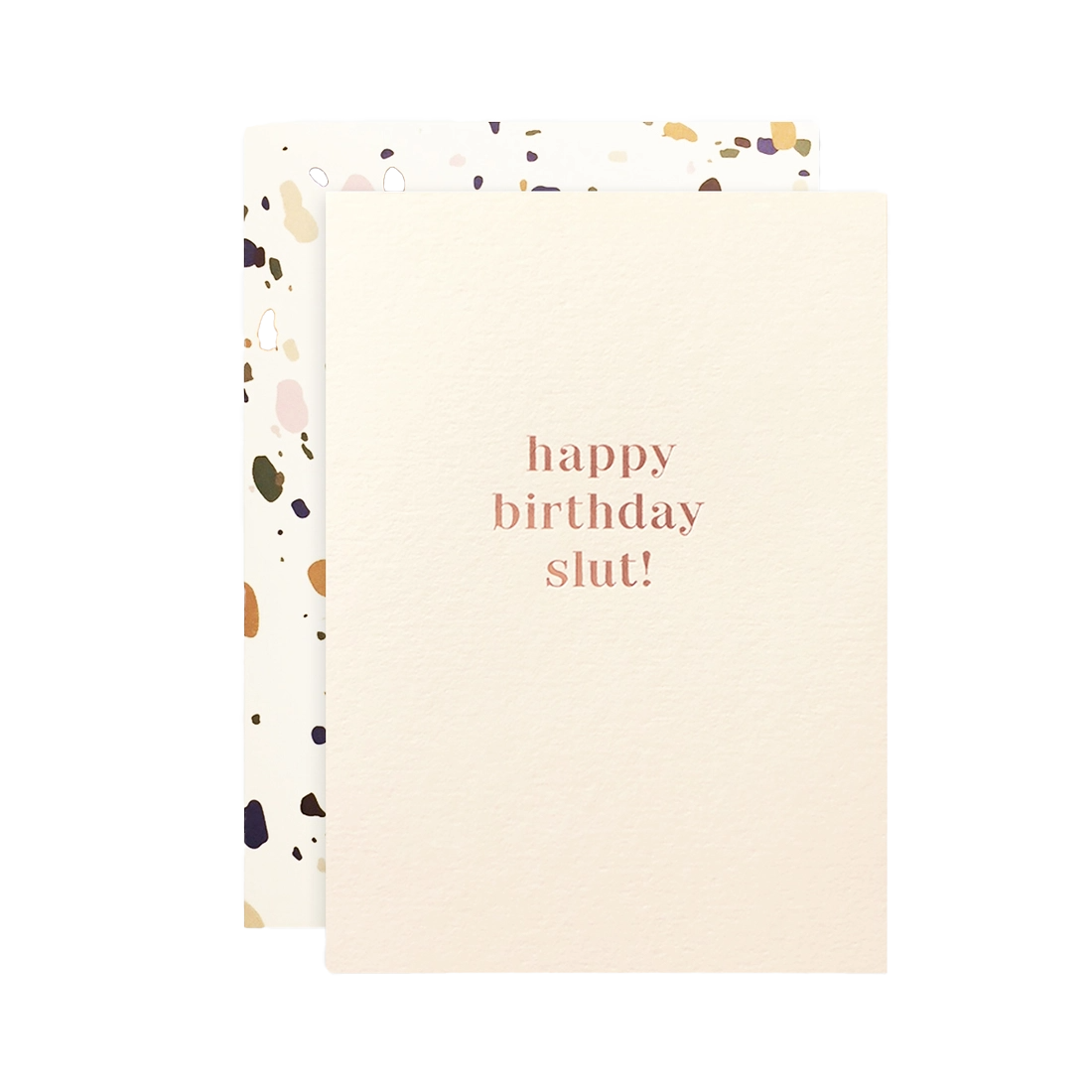 Birthday Slut Card
