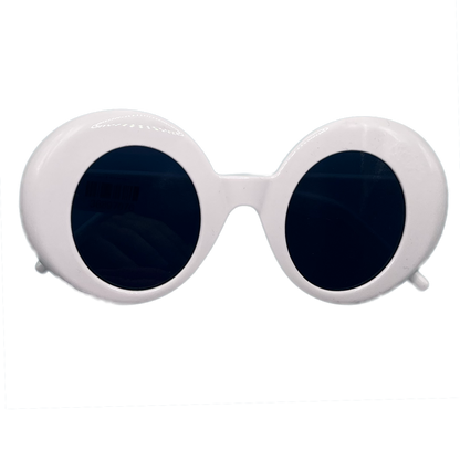 Retro Bulky Round Sunglasses