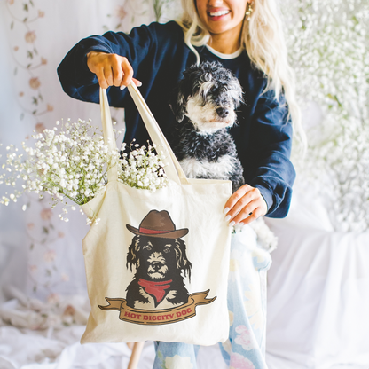 Hot Diggity Dog Tote Bag