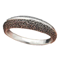 Textured Ridged Ring