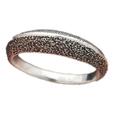 Textured Ridged Ring