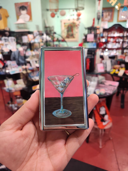 Dice & Martini Cigarette Case