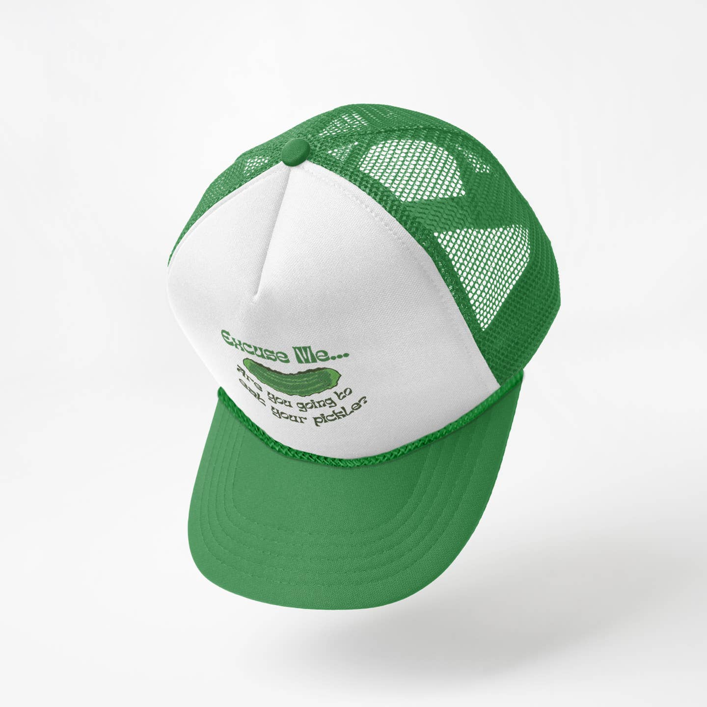 Pickle Trucker Hat