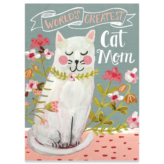 Cat Mom Mother's Day Card