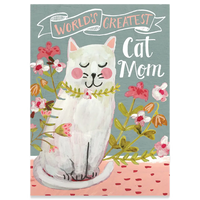Cat Mom Mothers Day Card
