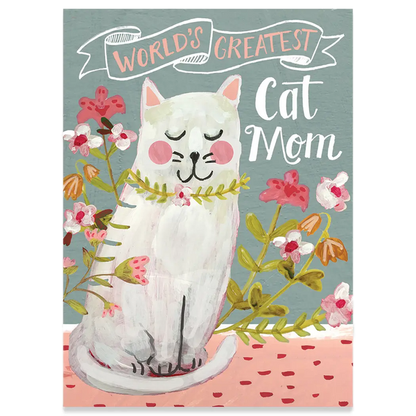 Cat Mom Mothers Day Card